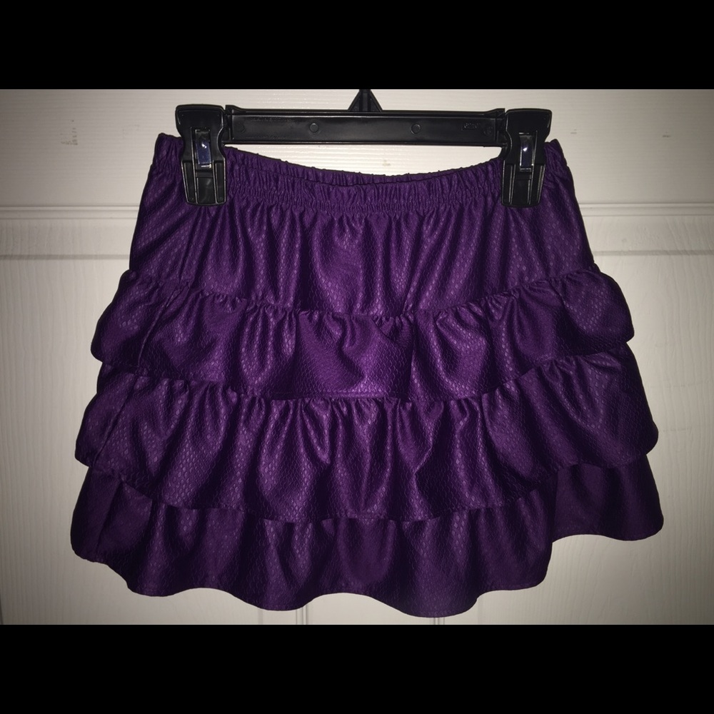 Girls mini skirt.